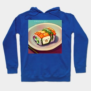 Kawaii Anime Sushi Hoodie